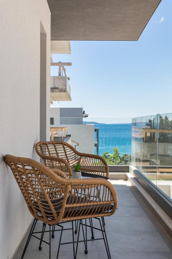 Elysian Zen Luxury Apartment - Two Bedroom Apartment With Terrace And Sea View Split Eksteriør bilde